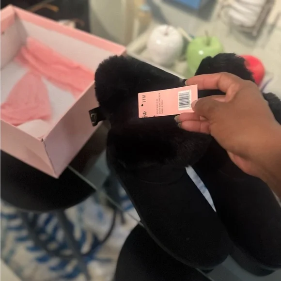 Juicy Couture Black Micro Boots - Picture 5 of 5